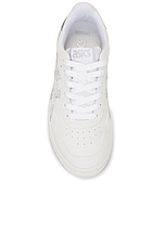 Asics Japan S in White & Pure Silver, view 4, click to view large image.