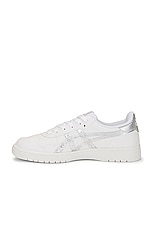 Asics Japan S in White & Pure Silver, view 5, click to view large image.