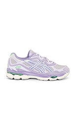 靴 ASICS GEL-NYC CEMENT GPEY/ASH ROCK Asics Gel-NYC in Cement Grey & Ash Rock | FWRD