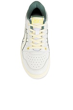 Asics EX89 in White & Ivy, view 4, click to view large image.