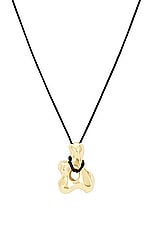 AGMES Bodmer Pendant Necklace in Gold Vermeil, view 3, click to view large image.