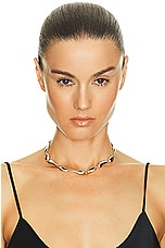 AGMES Ila Necklace in Sterling Silver, view 2, click to view large image.
