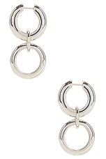 AGMES Ava Earrings in Sterling Silver, view 3, click to view large image.