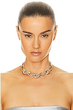 AGMES Tilda Necklace in Sterling Silver, view 2, click to view large image.