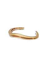 AGMES Small Astrid Cuff Set in Sterling Silver & Gold Vermeil, view 1, click to view large image.
