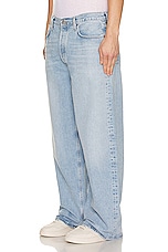 AGOLDE Low Slung Baggy Jean in Harmony, view 4, click to view large image.