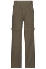 AGOLDE Casper Cargo Pant in Caviar, view 1, click to view large image.