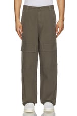 AGOLDE Casper Cargo Pant in Caviar, view 3, click to view large image.