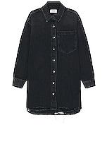AGOLDE Lucas Denim Shirt in Disappear, view 1, click to view large image.