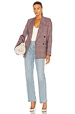 AGOLDE 90's Mid Rise Loose Fit in Snapshot, view 4, click to view large image.