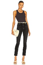 AGOLDE Pinch Waist Skinny in Hotline, view 4, click to view large image.