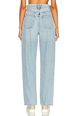 AGOLDE Fold Waistband Jean in Sideline, view 3, click to view large image.
