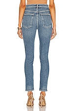 AGOLDE Pinch Waist Skinny in Amped, view 3, click to view large image.