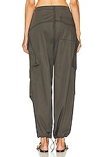AGOLDE Ginerva Cargo Pant in Caviar, view 4, click to view large image.