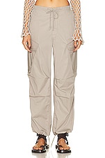 AGOLDE Ginerva Cargo Pant in Drab, view 1, click to view large image.