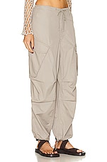 AGOLDE Ginerva Cargo Pant in Drab, view 3, click to view large image.