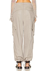 AGOLDE Ginerva Cargo Pant in Drab, view 4, click to view large image.