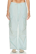 AGOLDE Ginerva Cargo Pant in Mochi, view 2, click to view large image.