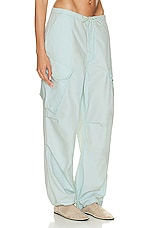 AGOLDE Ginerva Cargo Pant in Mochi, view 3, click to view large image.