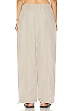 AGOLDE Dakota Track Pant in Truffle, view 4, click to view large image.