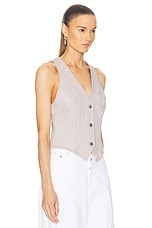 AGOLDE Heller Vest in Tarte, view 2, click to view large image.
