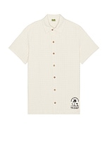Agua Bendita Jack Cipres Shirt in Beige, view 1, click to view large image.