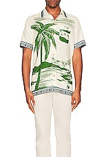 Agua Bendita Jack Honolulu Shirt in Ivory, view 3, click to view large image.