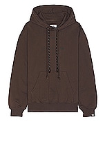 adidas by Song for the Mute Hoody in Brown, view 1, click to view large image.