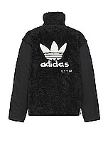 adidas by Song for the Mute Fleece Blk in Black, view 1, click to view large image.