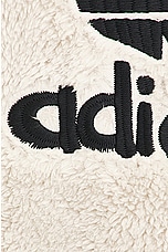 adidas by Song for the Mute Fleece Aop in Black, view 3, click to view large image.