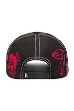Aries 360 Cap in Black, view 4, click to view large image.