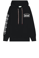 Aries Column Hoodie in Black, view 1, click to view large image.