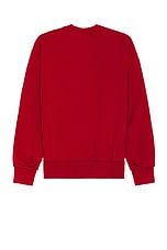 Aries J'adoro Aries Sweater in Red, view 2, click to view large image.