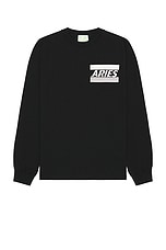 トップス ARIES Credit Card LS Tee/BLACK Credit Card LS Tee black – LOVE nagoya