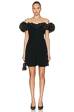 Aje Eldora Mini Dress in BLACK, view 1, click to view large image.