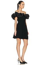 Aje Eldora Mini Dress in BLACK, view 2, click to view large image.