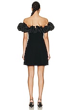Aje Eldora Mini Dress in BLACK, view 3, click to view large image.