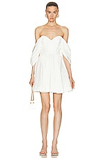 Aje Zorina Sweetheart Mini Dress in IVORY, view 1, click to view large image.