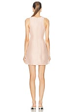 Aje Paloma Mini Dress in Blush Pink, view 3, click to view large image.