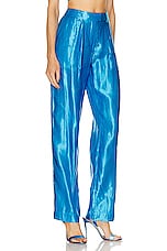 Aje Gracious Pant in Azure Blue, view 2, click to view large image.