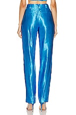 Aje Gracious Pant in Azure Blue, view 3, click to view large image.