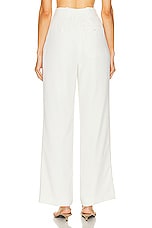 Aje X Fwrd Phantom Tailored Pant in Ivory, view 3, click to view large image.
