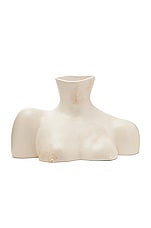 Anissa Kermiche Breast Friend Vase in Marble, view 1, click to view large image.