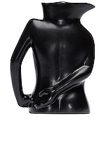 Anissa Kermiche Jugs Jug in Black, view 2, click to view large image.
