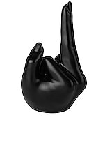 Anissa Kermiche 2020 Candlestick Holder in Black Matte, view 3, click to view large image.