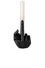 Anissa Kermiche 2020 Candlestick Holder in Black Matte, view 4, click to view large image.