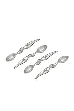 Anissa Kermiche Tea -poon Me Teaspoons Set Of 4 in Stainless Steel, view 2, click to view large image.