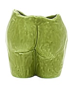 Anissa Kermiche Popotin Pot in Olive, view 1, click to view large image.