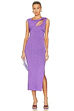 AKNVAS Sevrine Dress in Purple, view 1, click to view large image.