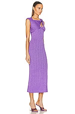 AKNVAS Sevrine Dress in Purple, view 2, click to view large image.